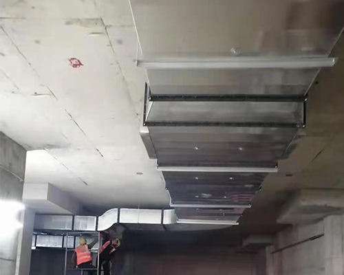 太原某小區(qū)地下車庫通風工程