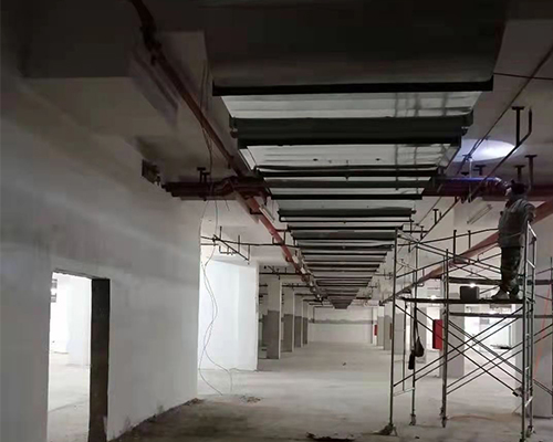 太原某小區(qū)地下車庫通風工程